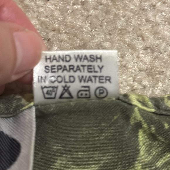 Style In Fashion Fairycore Embroidered Floral Midi Dress Washed Green Plus Size - Picture 8 of 8